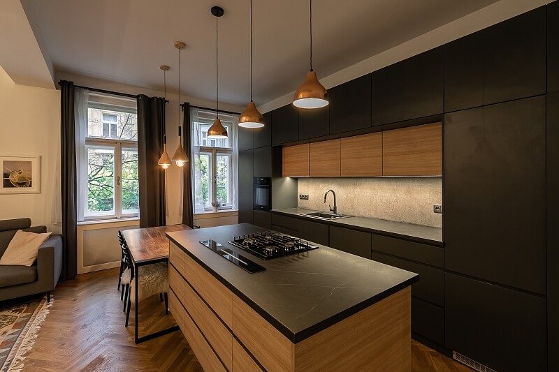 Šumavská, Vinohrady - Prague 2 | Rent, Apartment One-bedroom (2+kk), 77 m²