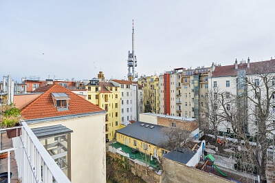Bořivojova, Žižkov - Praha 3 | Pronájem, Byt 2+kk, 95 m²