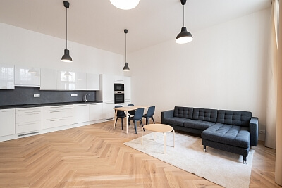 Hilleho, Brno - střed - Brno-město | Rent, Apartment One-bedroom (2+kk), 64 m²