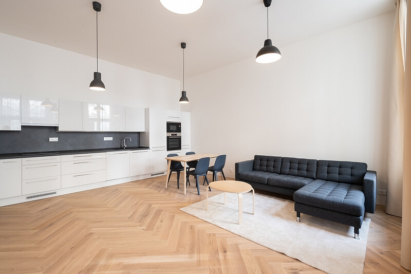 Hilleho, Brno - střed - Brno-město | Rent, Apartment One-bedroom (2+kk), 64 m²