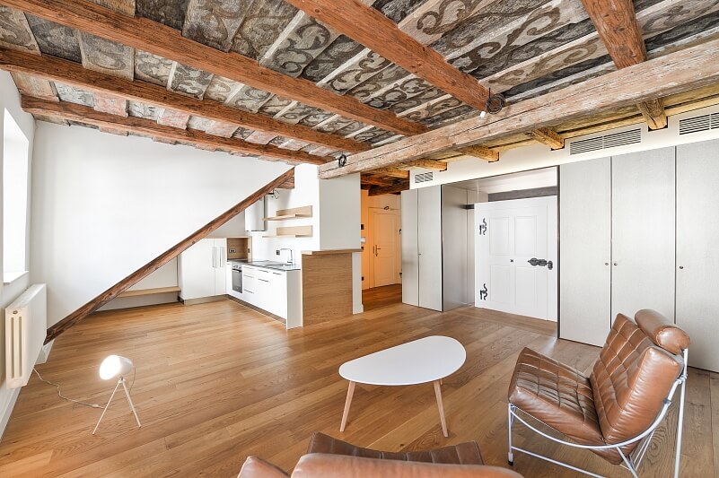 Míšeňská, Malá Strana - Prague 1 | Rent, Apartment Two-bedroom (3+kk), 106 m²