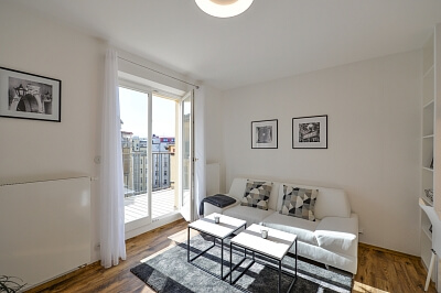 Na Švihance, Vinohrady - Prague 2 | Rent, Apartment Two-bedroom (3+kk), 79 m²