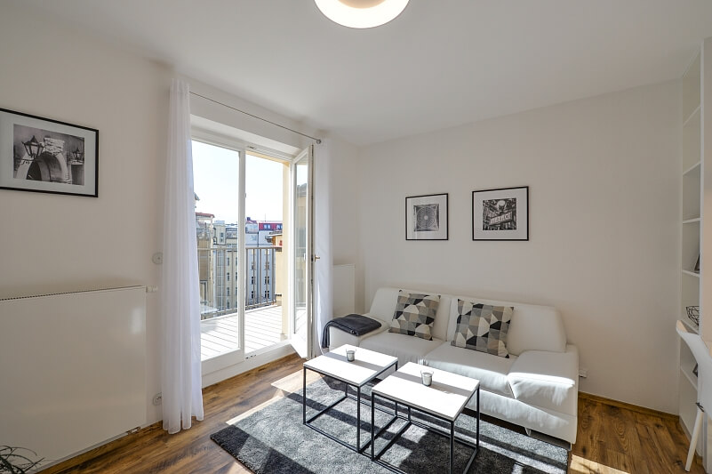 Na Švihance, Vinohrady - Prague 2 | Rent, Apartment Two-bedroom (3+kk), 79 m²