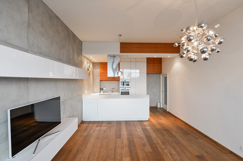 Mezitraťová, Hrdlořezy - Prague 9 | Rent, Apartment Two-bedroom (3+kk), 86 m²