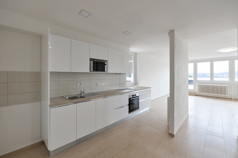 Na Vrstvách, Podolí - Prague 4 | Rent, Apartment Three-bedroom (4+kk), 189 m²