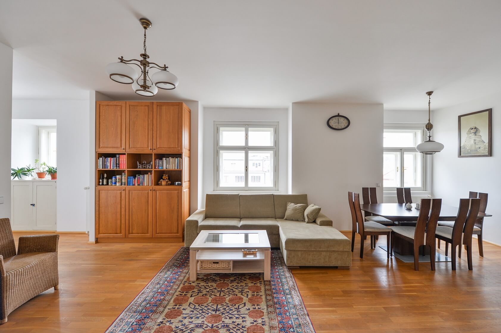 Petrské náměstí, Nové Město - Praha 1 | Pronájem, Byt 3+kk, 94 m²