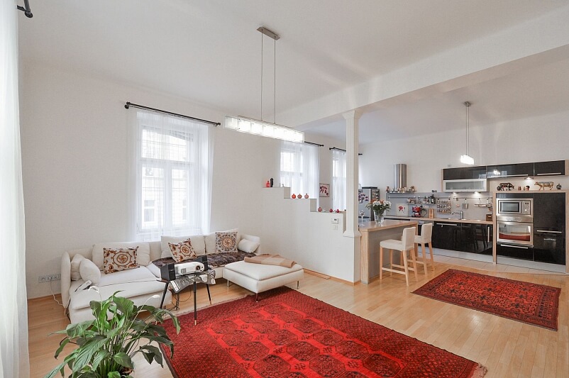 Na Kozačce, Vinohrady - Praha 2 | Pronájem, Byt 2+kk, 80 m²