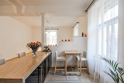 Na Kozačce, Vinohrady - Prague 2 | Rent, Apartment One-bedroom (2+kk), 80 m²