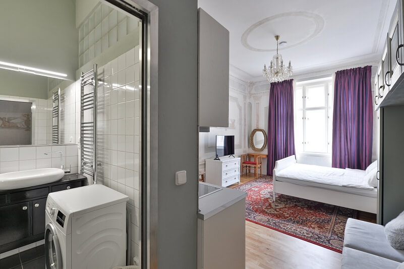 Hálkova, Nové Město - Praha 2 | Pronájem, Byt 1+kk, 29 m²