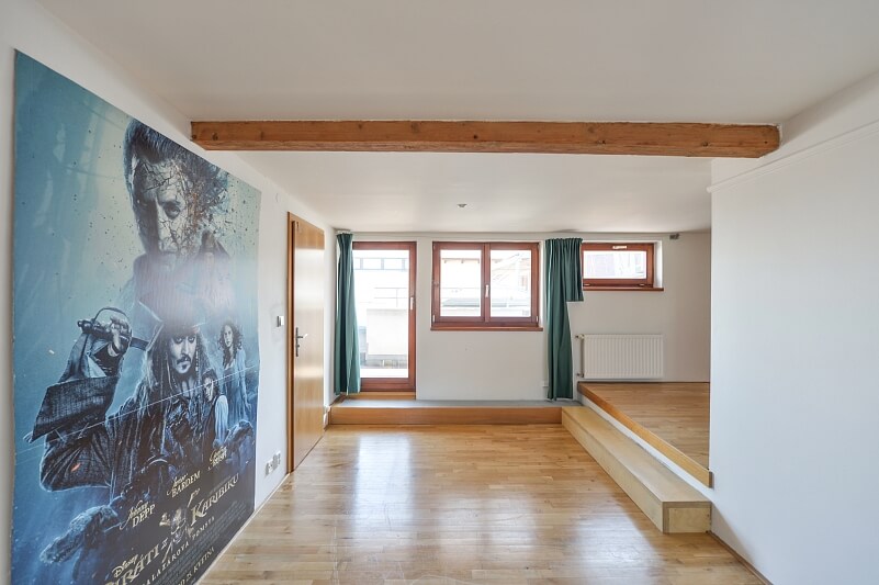 Na Malovance, Střešovice - Prague 6 | Rent, Apartment Two-bedroom (3+kk), 135 m²