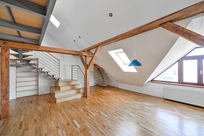 Na Malovance, Střešovice - Prague 6 | Rent, Apartment Two-bedroom (3+kk), 135 m²