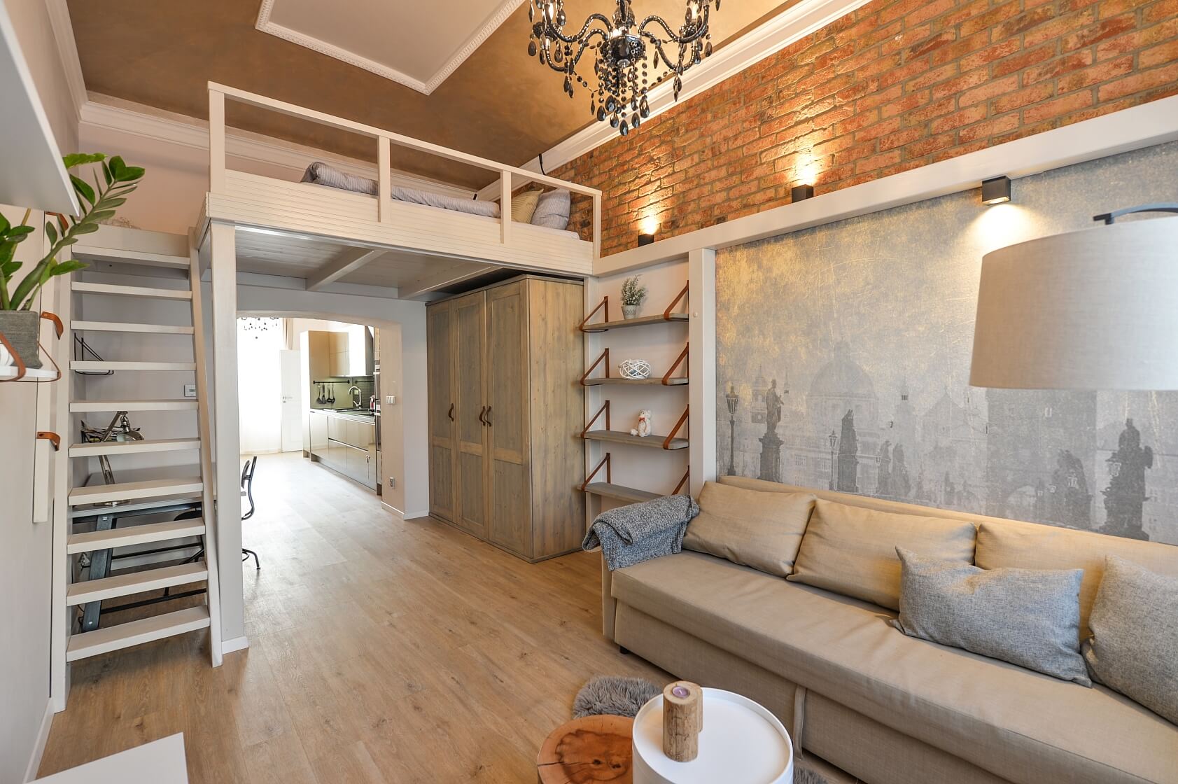 Francouzská, Vinohrady - Prague 2 | Rent, Apartment Studio (1+kk), 49 m²