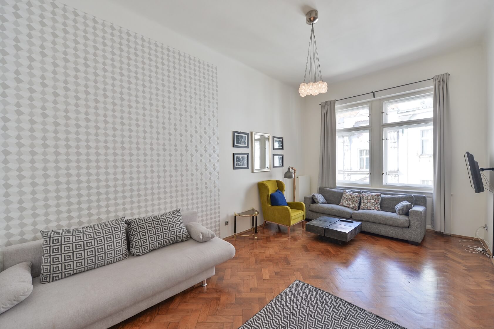 Bílkova, Staré Město - Prague 1 | Rent, Apartment One-bedroom (2+1), 70 m²