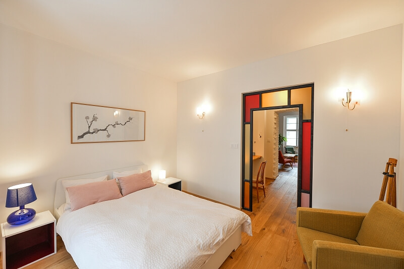 Veverkova, Holešovice - Prague 7 | Rent, Apartment Two-bedroom (3+kk), 51 m²