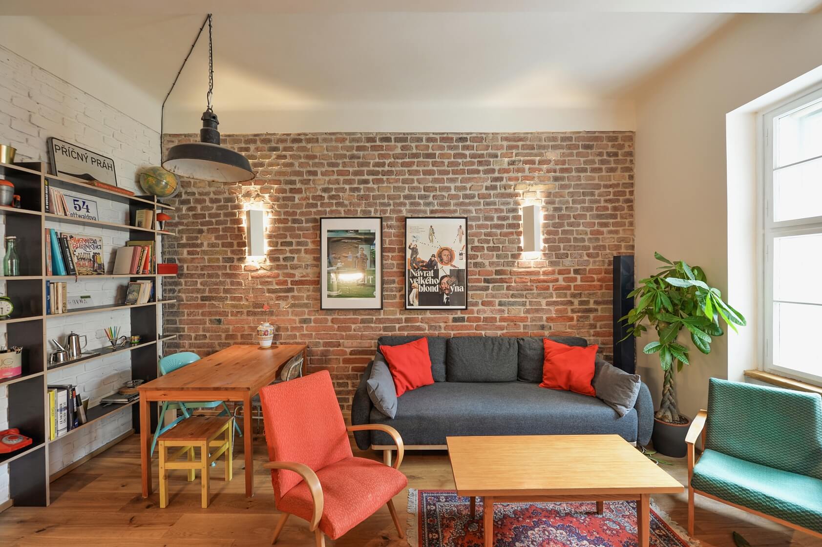 Veverkova, Holešovice - Prague 7 | Rent, Apartment Two-bedroom (3+kk), 51 m²