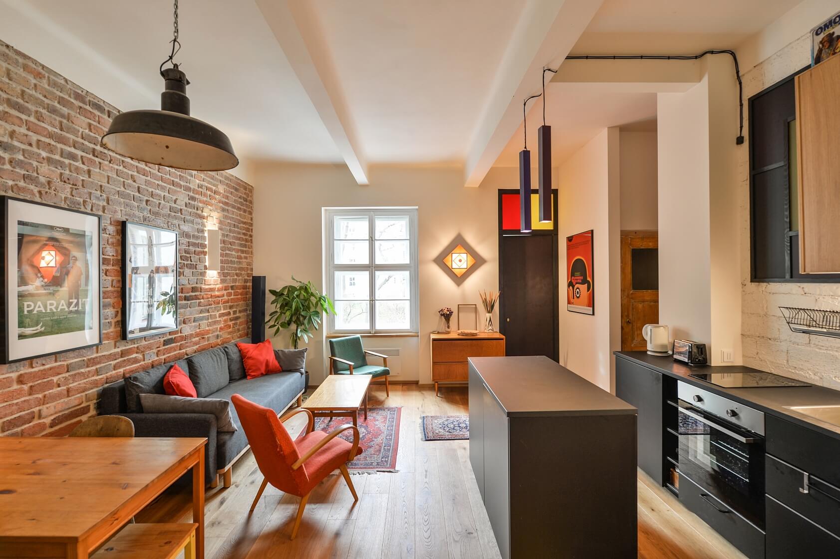 Veverkova, Holešovice - Praha 7 | Pronájem, Byt 3+kk, 51 m²