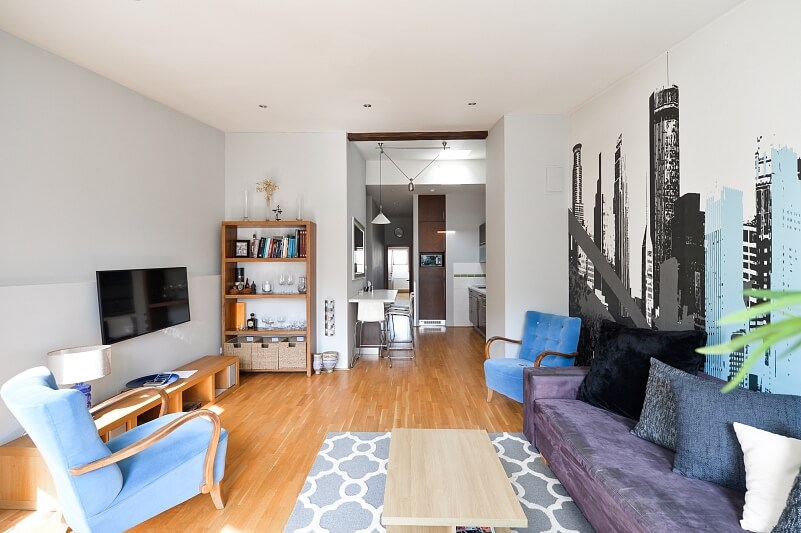 Bieblova, Smíchov - Prague 5 | Rent, Apartment One-bedroom (2+kk), 89 m²