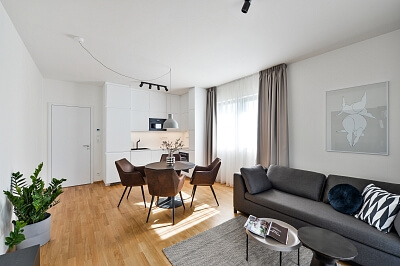 Kloudova, Jinonice - Prague 5 | Rent, Apartment One-bedroom (2+kk), 71 m²