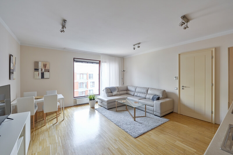 Rohanské nábřeží, Karlín - Prague 8 | Rent, Apartment One-bedroom (2+kk), 54 m²