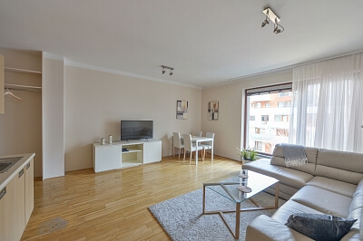 Rohanské nábřeží, Karlín - Prague 8 | Rent, Apartment One-bedroom (2+kk), 54 m²