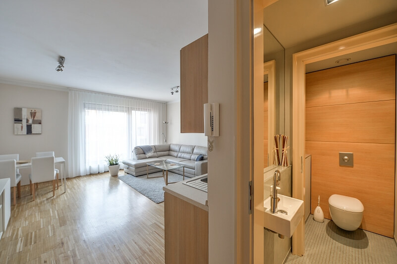 Rohanské nábřeží, Karlín - Praha 8 | Pronájem, Byt 2+kk, 54 m²