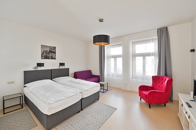 Šlikova, Břevnov - Prague 6 | Rent, Apartment Studio (1+kk), 47 m²