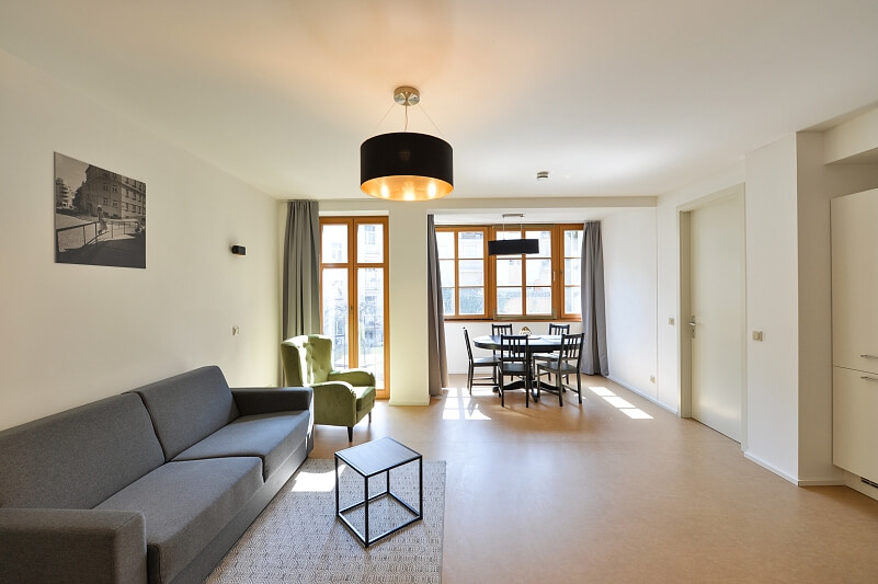 Šlikova, Břevnov - Prague 6 | Rent, Apartment Two-bedroom (3+kk), 75 m²