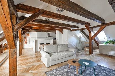 Thunovská, Malá Strana - Praha 1 | Pronájem, Byt 2+kk, 118 m²