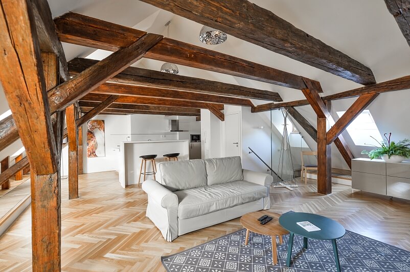 Thunovská, Malá Strana - Prague 1 | Rent, Apartment One-bedroom (2+kk), 118 m²