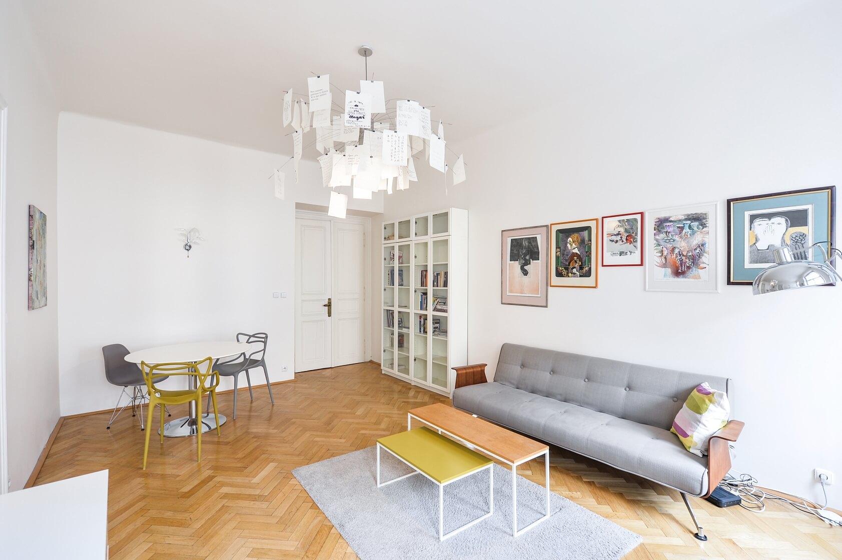Anny Letenské, Vinohrady - Prague 2 | Rent, Apartment One-bedroom (2+1), 80 m²