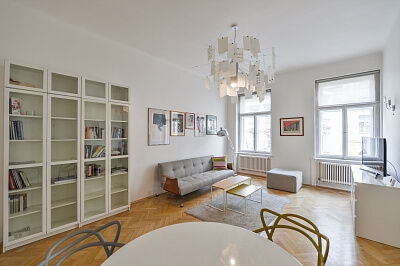 Anny Letenské, Vinohrady - Prague 2 | Rent, Apartment One-bedroom (2+1), 80 m²