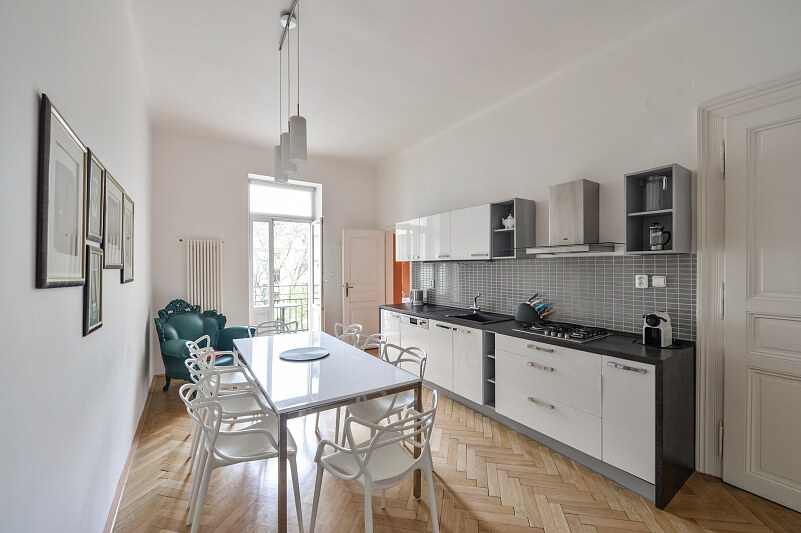 Anny Letenské, Vinohrady - Prague 2 | Rent, Apartment One-bedroom (2+1), 80 m²