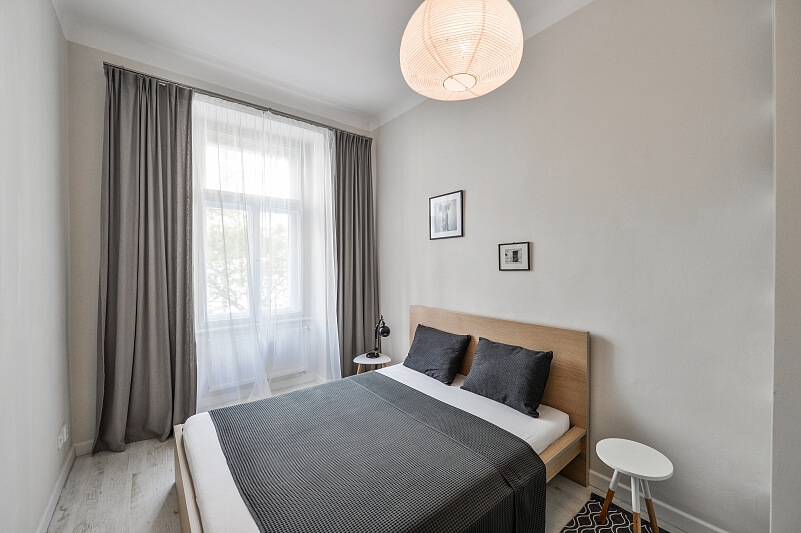 Kubelíkova, Žižkov - Prague 3 | Rent, Apartment One-bedroom (2+kk), 52 m²