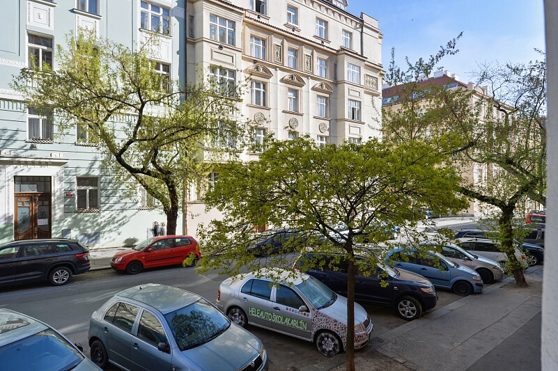 Kubelíkova, Žižkov - Prague 3 | Rent, Apartment One-bedroom (2+kk), 52 m²