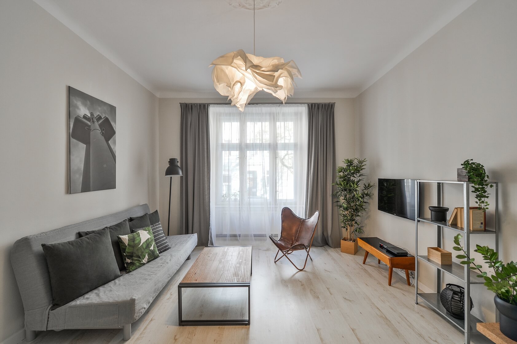 Kubelíkova, Žižkov - Prague 3 | Rent, Apartment One-bedroom (2+kk), 52 m²
