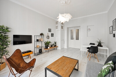 Kubelíkova, Žižkov - Prague 3 | Rent, Apartment One-bedroom (2+kk), 52 m²