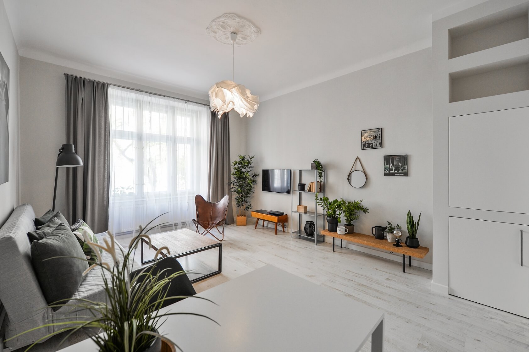 Kubelíkova, Žižkov - Prague 3 | Rent, Apartment One-bedroom (2+kk), 52 m²