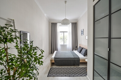 Kubelíkova, Žižkov - Prague 3 | Rent, Apartment One-bedroom (2+kk), 52 m²