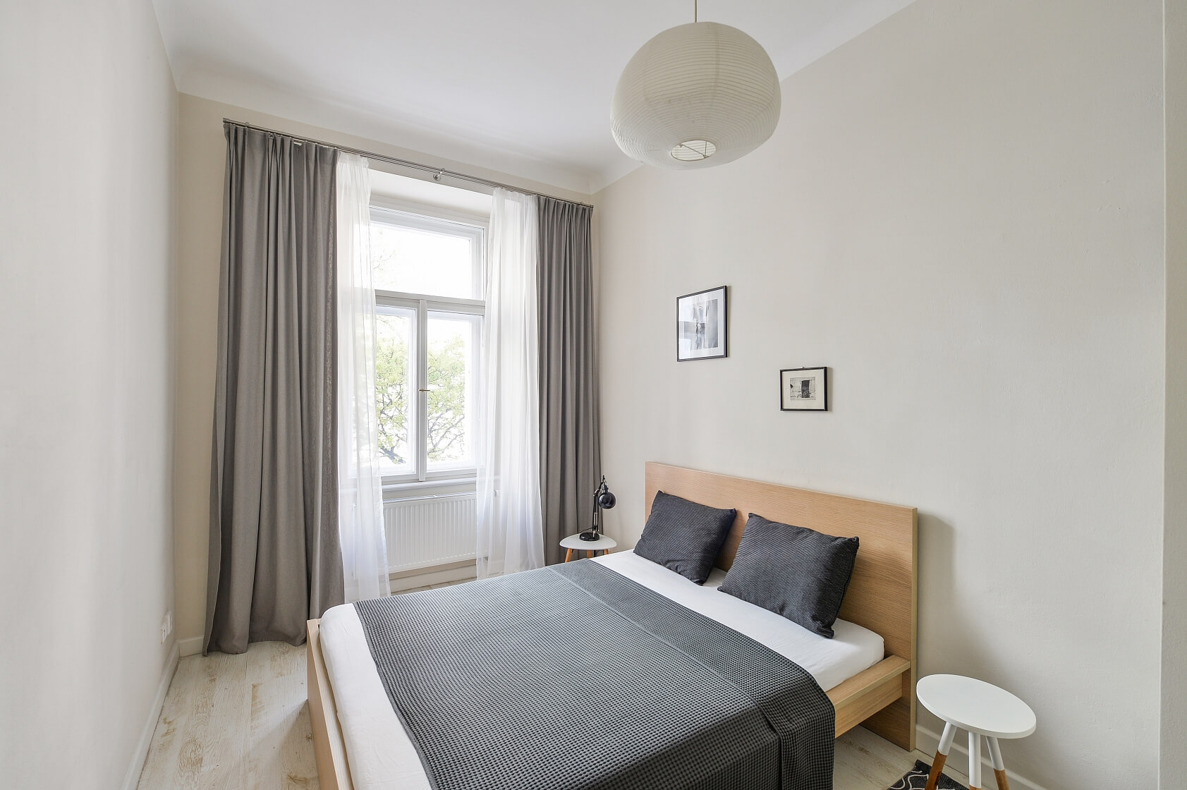 Kubelíkova, Žižkov - Prague 3 | Rent, Apartment One-bedroom (2+kk), 52 m²