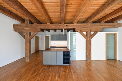 Povltavská, Troja - Prague 7 | Rent, Apartment One-bedroom (2+kk), 63 m²