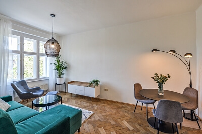Rooseveltova, Bubeneč - Prague 6 | Rent, Apartment One-bedroom (2+kk), 51 m²