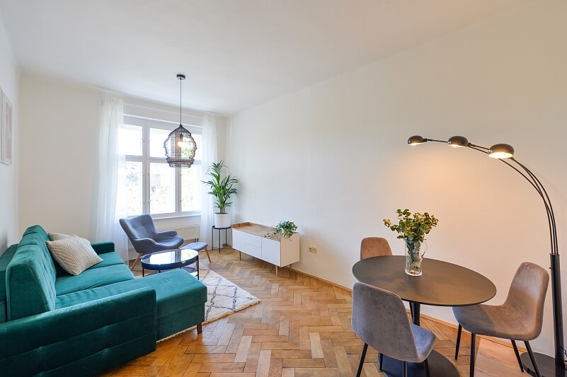 Rooseveltova, Bubeneč - Prague 6 | Rent, Apartment One-bedroom (2+kk), 51 m²