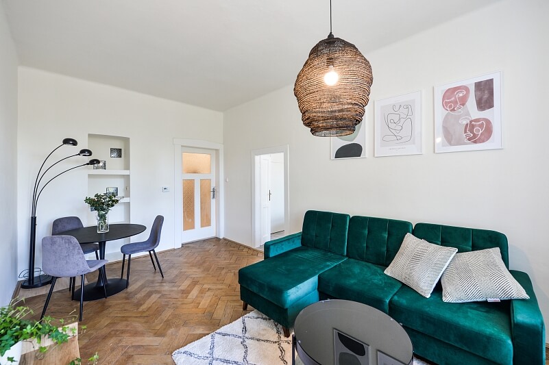 Rooseveltova, Bubeneč - Praha 6 | Pronájem, Byt 2+kk, 51 m²