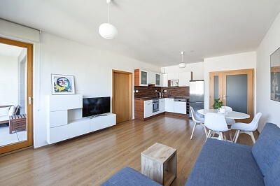 Generála Šišky, Modřany - Prague 4 | Rent, Apartment One-bedroom (2+kk), 70 m²