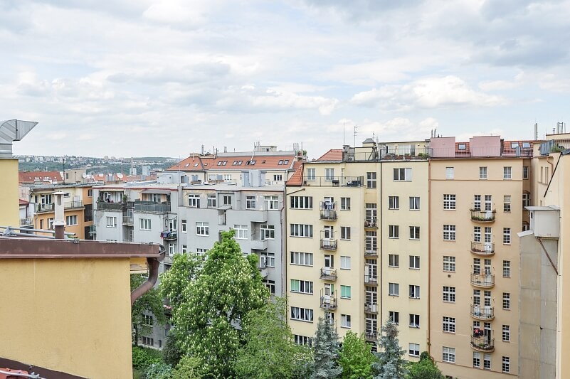 Letohradská, Holešovice - Prague 7 | Rent, Apartment One-bedroom (2+kk), 90 m²