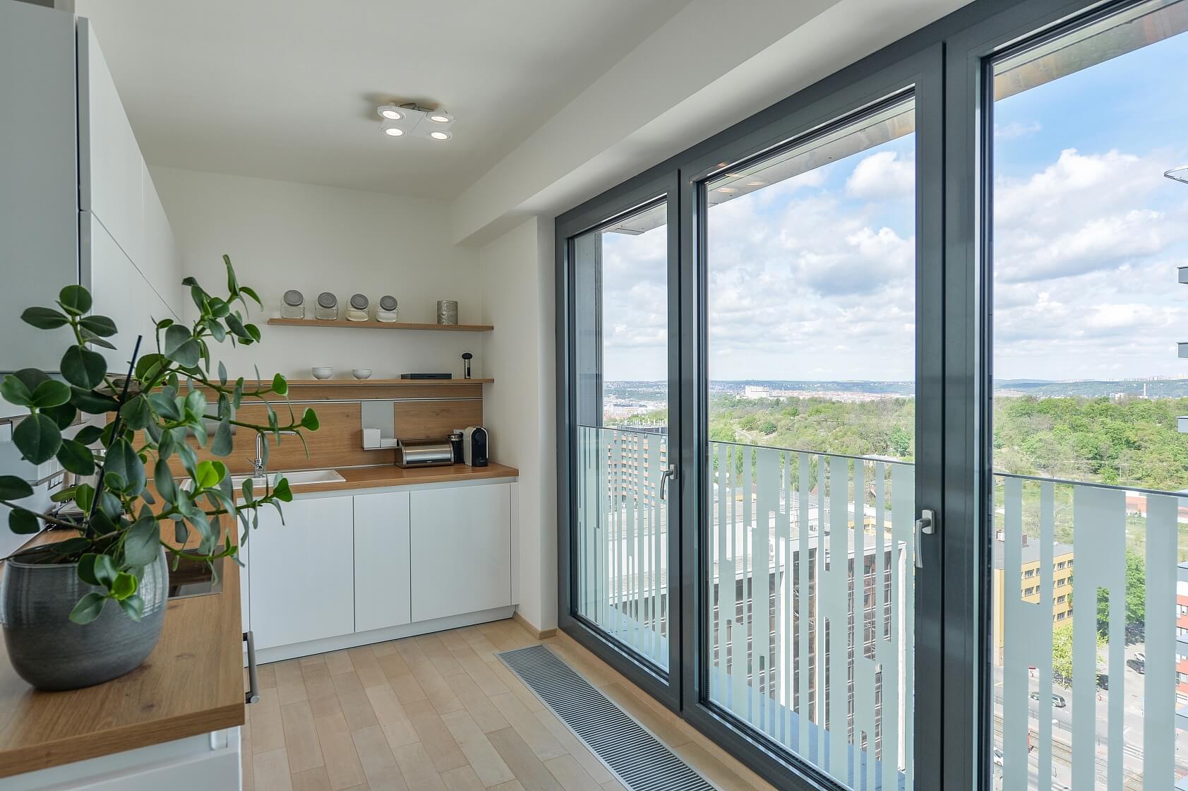 Olšanská, Žižkov - Prague 3 | Rent, Apartment One-bedroom (2+kk), 60 m²