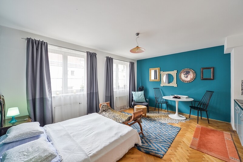 Na Žertvách, Libeň - Prague 8 | Rent, Apartment Studio (1+kk), 34 m²