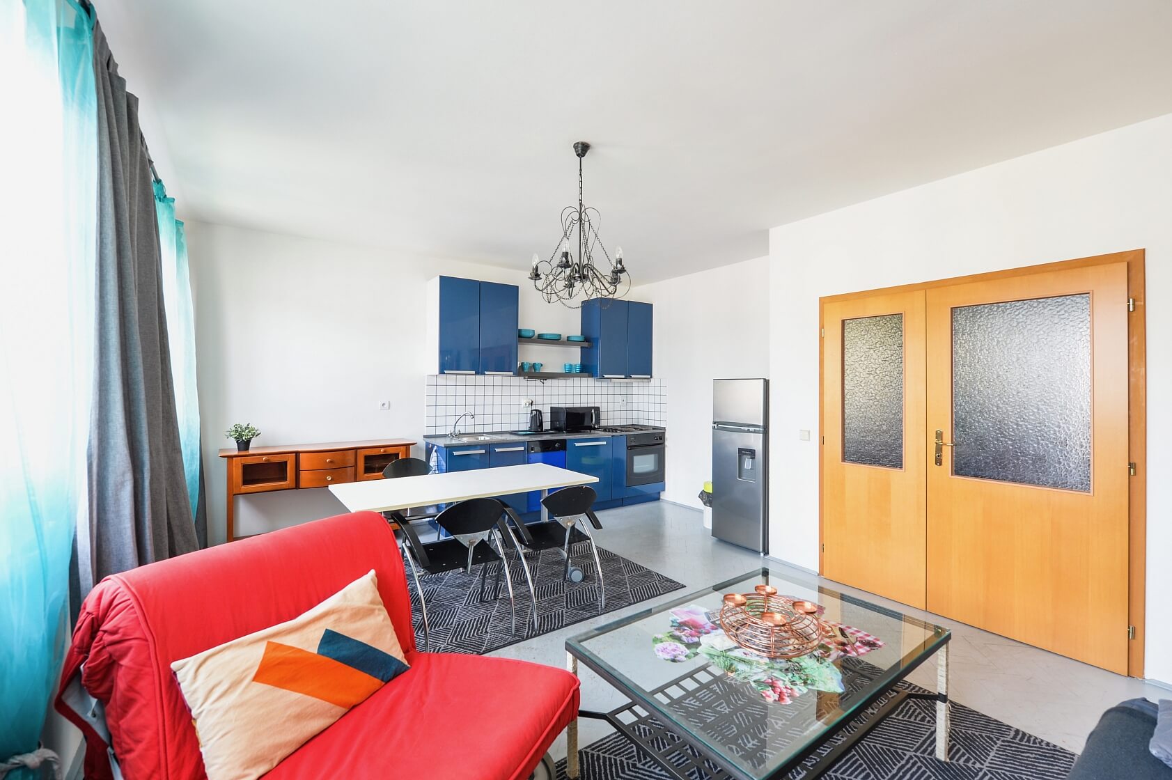 Na Žertvách, Libeň - Prague 8 | Rent, Apartment One-bedroom (2+kk), 67 m²