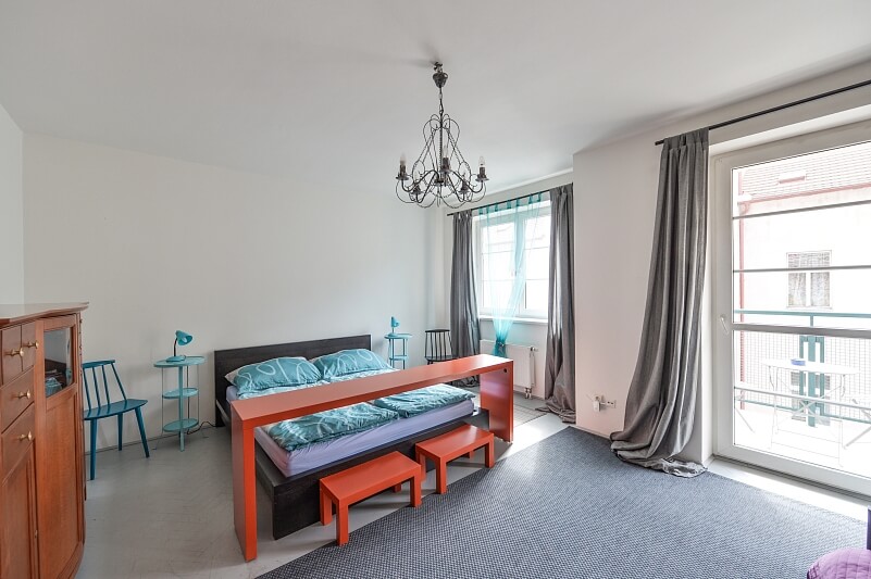 Na Žertvách, Libeň - Prague 8 | Rent, Apartment One-bedroom (2+kk), 67 m²