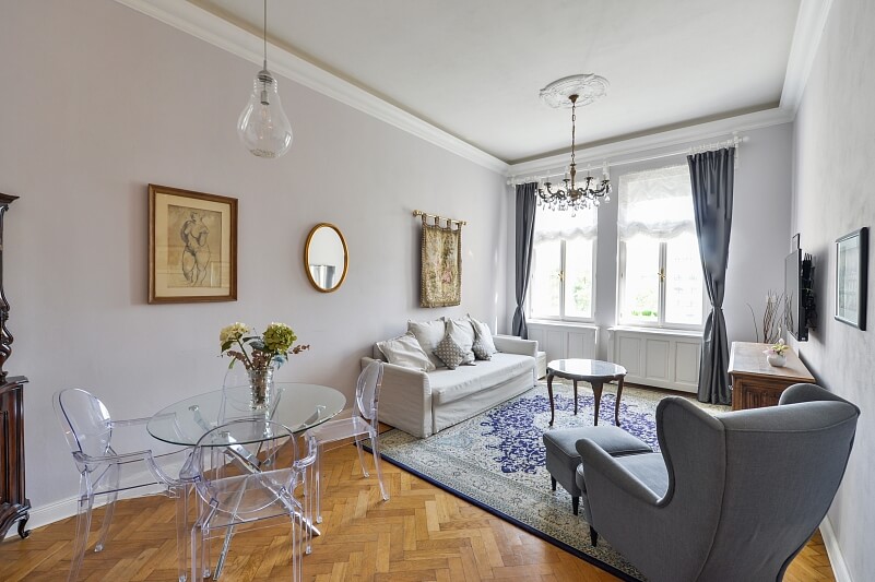 Korunní, Vinohrady - Praha 3 | Pronájem, Byt 3+kk, 91 m²